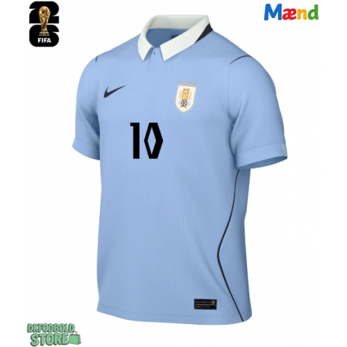 Uruguay Giorgian de Arrascaeta #10 Replika Hjemmebanetrøje VM 2026 Kortærmet